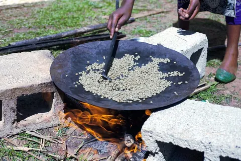 Coffee culture · traditional roasting, not a farm · Yirgacheffe · Ethiopia