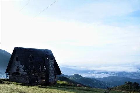 Highland countryside in the Cuchumatanes, Huehuetenango, Guatemala