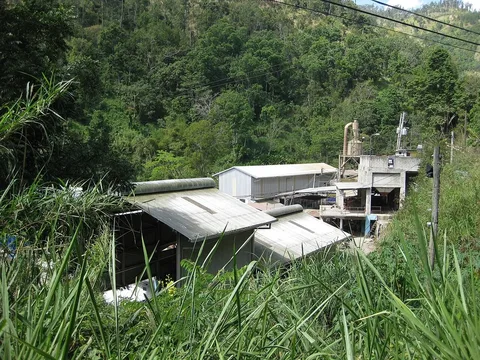 Mavis Bank Coffee Factory in the Blue Mountains, Jamaica