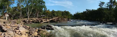 Waterfall at Tad Lo, Salavan