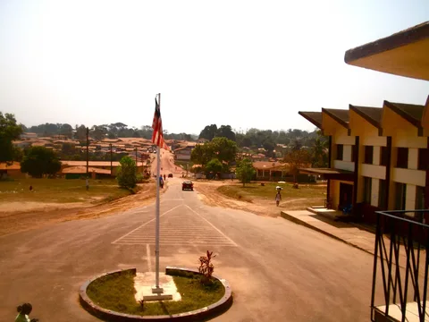 Voinjama street scene · Lofa County, Liberia