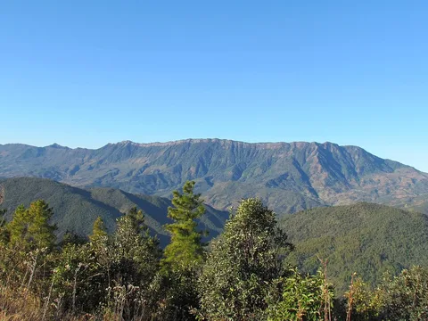 Ridges of the Zinghmuh Mountain Range
