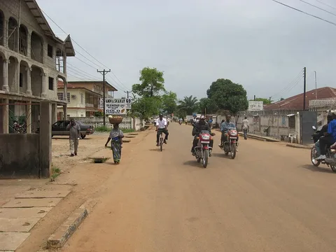 Kenema streetscape · Sierra Leone · 2010