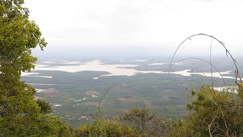 Binh Phuoc landscape seen from Ba Ra mountain